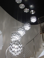 Подвесной дизайнерский светильник  Spiral SP02 от Verpan Panton (золотой)