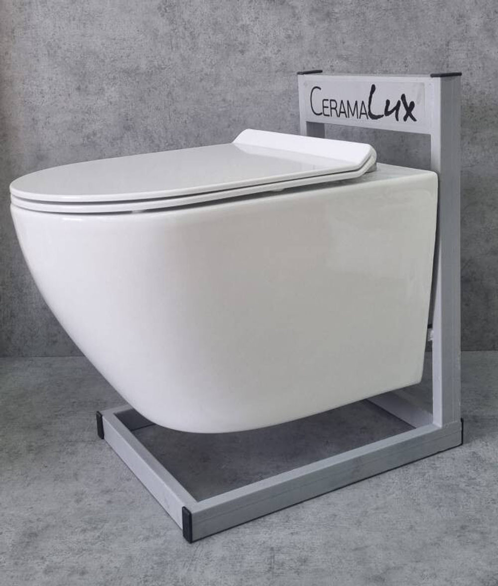Унитаз подвесной CeramaLux 2196 -2