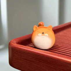 Фигурка Котик Алматинский, глина, 5 см