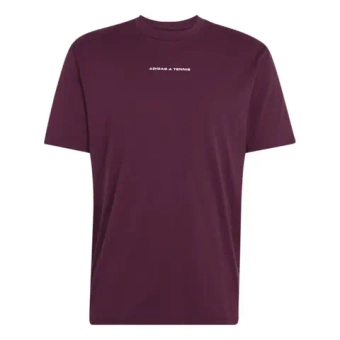 Мужская теннисная футболка Adidas Tennis - maroon