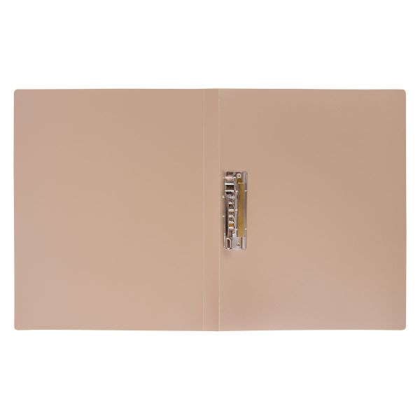 Папка металлический прижим A4 700 мкм 20 мм, Prisma, 6 шт, бежевый EC210700027, Expert Complete
