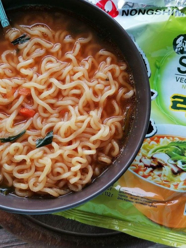 Лапша быстрого приготовления Nongshim Soon Veggie 112 г x 5 шт