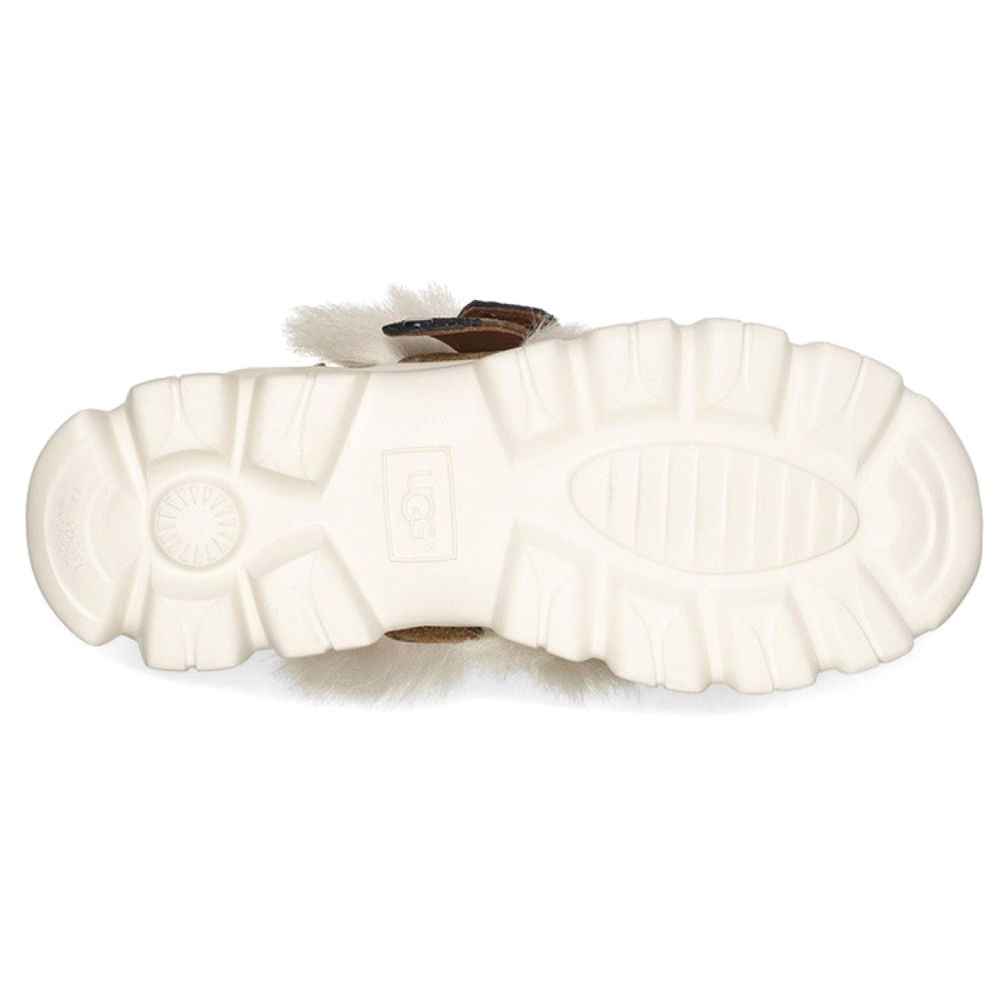Сапоги UGG Fluff Punk Ankle Boot, 1107309-CHE