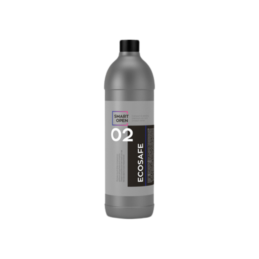 Smart Open 02 ECOSAFE Первичный бесконтактный состав без фосфата и растворителей, 1л