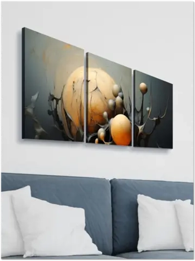 Картина Зов тьмы модульная 50x70см 3шт.