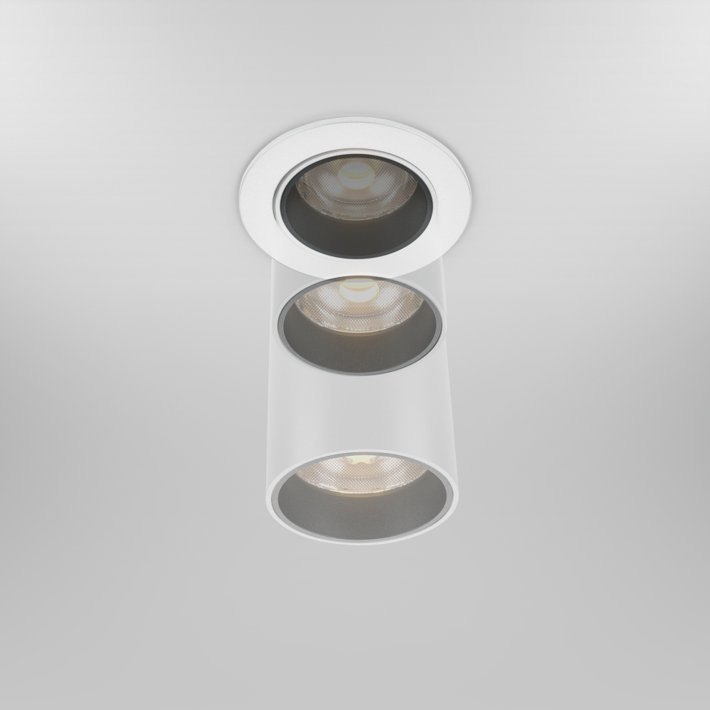 Встраиваемый светодиодный светильник Maytoni FOCUS LED DL125-L12-4K-W
