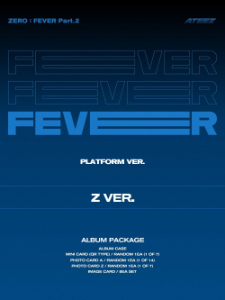 Альбом ATEEZ - ZERO : FEVER PART.2 PLATFORM RANDOM Version
