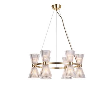 Подвесная люстра 12*E14 3616/S gold new золото CHRISTINA Newport