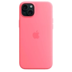 Силиконовый чехол с поддержкой MagSafe Apple Silicone Case для iPhone 15 Plus, Pink (Розовый)