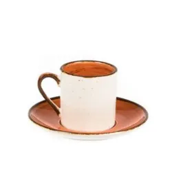 Кофейная пара 80 мл d 5,4 см h5,7 см Brown Shore Fusion P.L. Proff Cuisine [6]