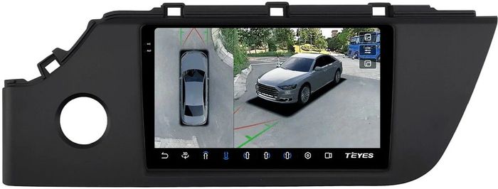 Магнитола для KIA Rio 4, Rio X 2020-2022, Solaris KRS/KRX 2024+ - Teyes CC3-2K-360 на Android 10, Быстрая, 2K QLED, CarPlay, 4G SIM-слот, 4 камеры в комплекте