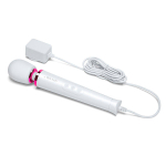 Белый проводной вибратор 25см Le Wand Petite Vibrating Massager LW-050-WHT