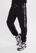 Спортивный костюм мужской черный MMCKSUIT72233