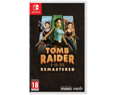 Tomb Raider I-II-III (1,2,3) Remastered (NS) NEW