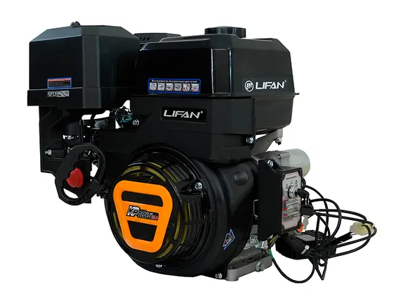 Двигатель бензиновый LIFAN KP520E-U 18A (25 л.с., эл.стартер)