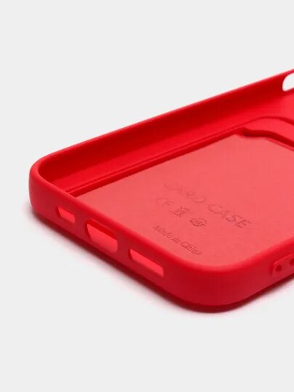 Чехол с карманом для карт на iPhone 11, Красный
