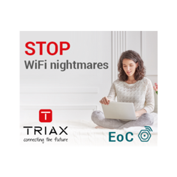 Решение по организации Ethernet по коаксиальному кабелю + WIFI от TRIAX Решение по организации Ethernet по коаксиальному кабелю + WIFI от TRIAX
