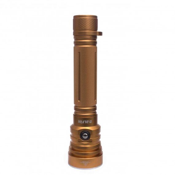 Фонарь DELFiN T25 2500 lm теплый свет