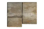 Тротуарная плитка Braer Старый город Венусбергер, Color Mix Песчаник, 40 мм