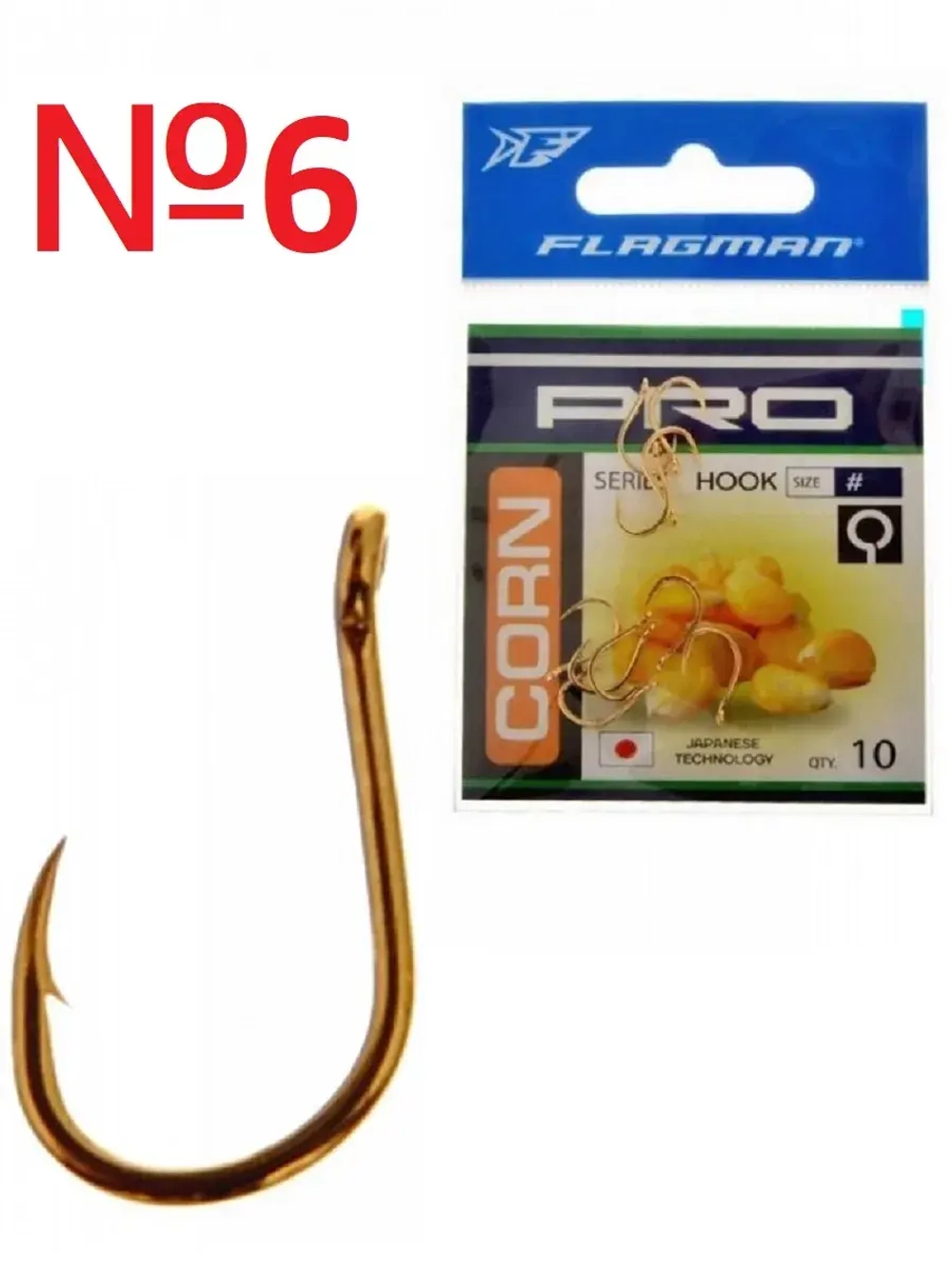 Крючок Pro Corn №6