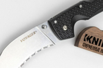 CS_29AXVS Extra Large Voyager Vaquero Serrated - нож склад., рук-ть Griv-EX, серр. клинок AUS10A