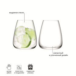 Набор бокалов для воды wine culture, 590 мл, 2 шт.