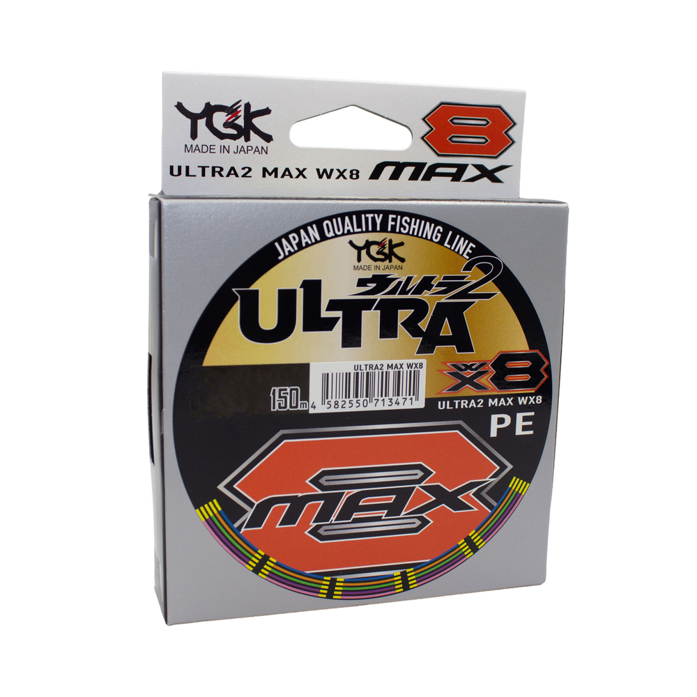 Леска плетеная YGK Ultra2 Max WX8 150 м 0.185 мм #1.2