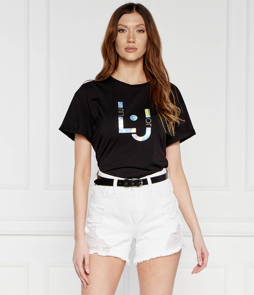 Футболка BASIC Liu Jo Beachwear - черный(VA4153 JS003)