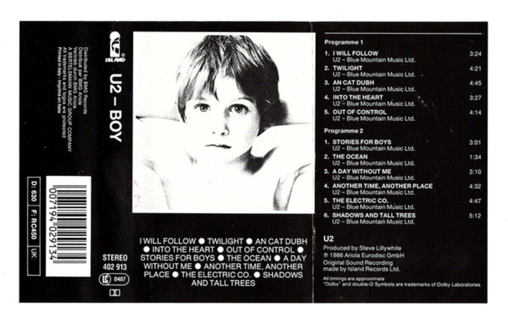 U2 / Boy (MC)