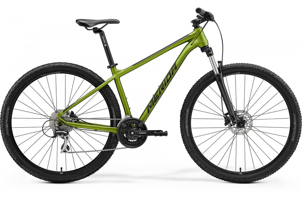 Велосипед '22 Merida Big.Nine 20-3x Рама:XL(20") MattFallGreen/Black