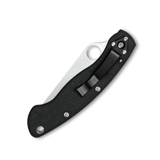 Складной нож Spyderco Military 36GPLE c клинком из стали CPM-S30V, рукоять G10