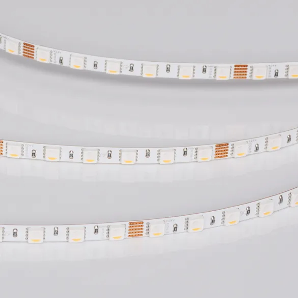 Светодиодная лента RT-H96-5mm 24V RGBW-White-4-in-1 (10 W/m, IP20, 5m) (Arlight, узкая) 058433