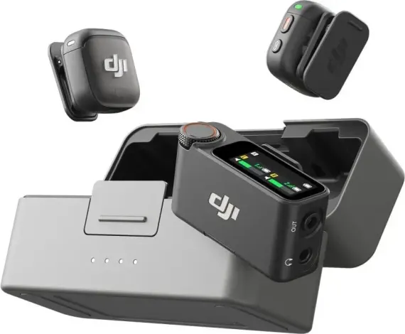 Микрофон DJI Mic 3 (2 TX + 1 RX + Charging Case)
