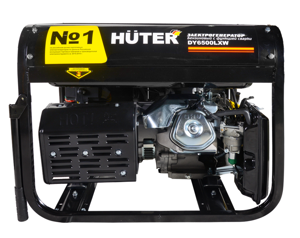 Сварочный бензогенератор HUTER DY6500LXW - [5 кВт / 220V]