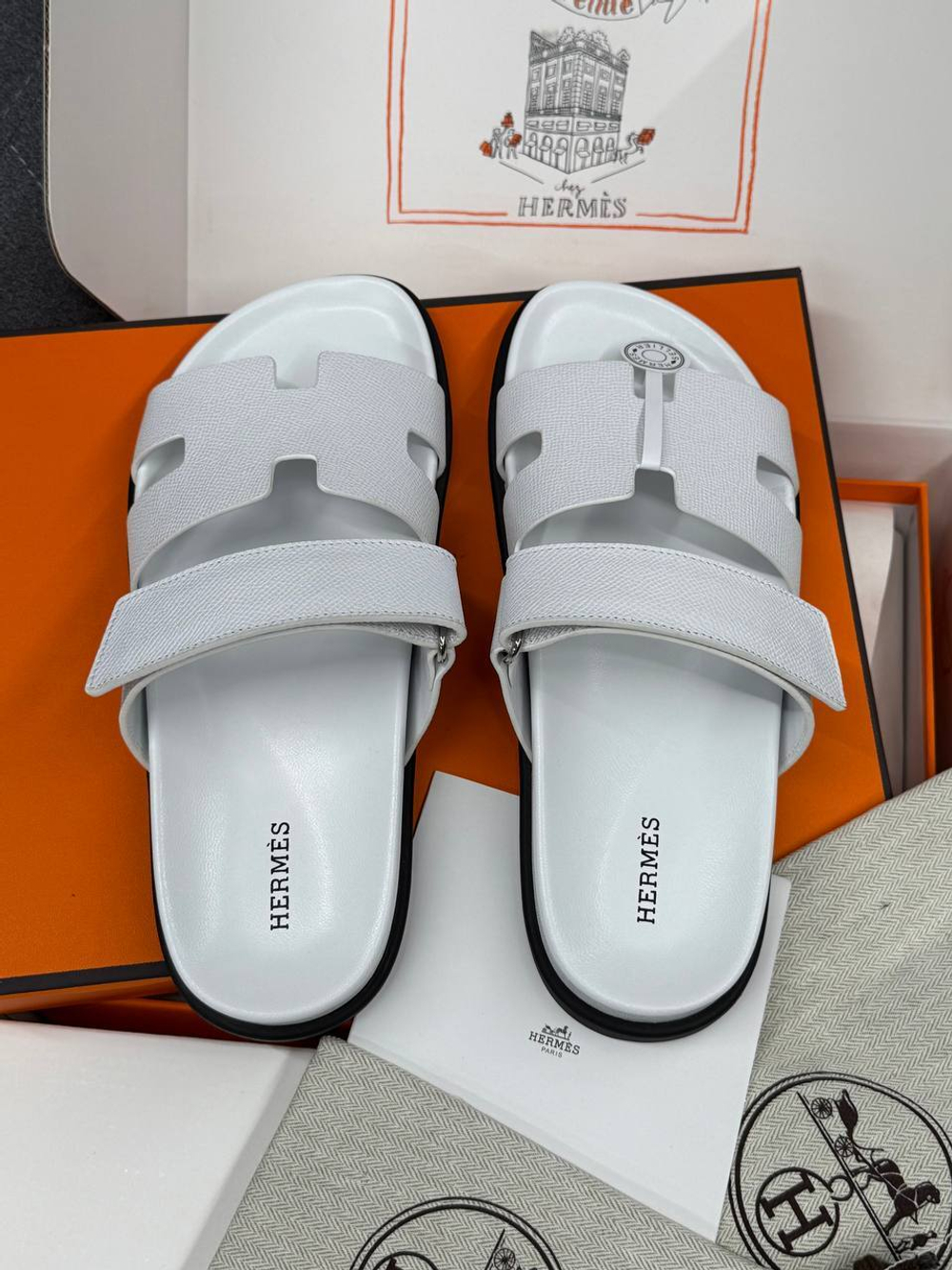 Шлепанцы Hermes
