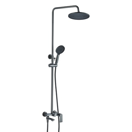 Стойка душевая со смесителем HAIBA HB24803-7 черный