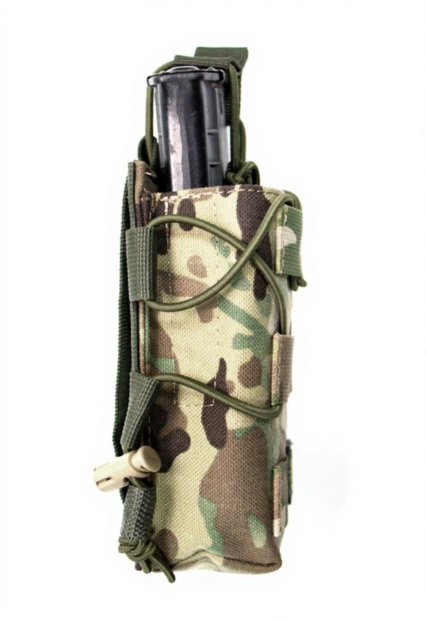 Подсумок АК-1 под магазин открытого типа, MIMICRYA, Cordura 1000D, MULTICAM