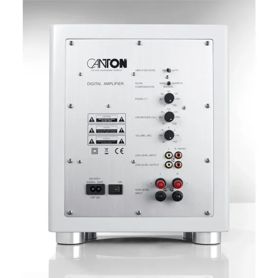 Canton SUB 601 White High Gloss