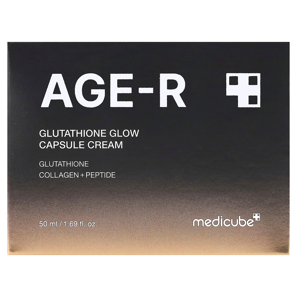 Medicube, Age-R, капсульный крем с глутатионом для сияния кожи, 50 мл (1,69 жидк. унции)