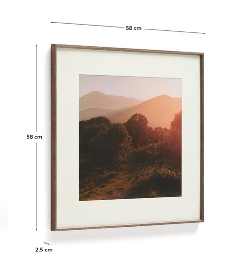 Картина Zavira с фотографией пейзажа Ла Гарроча 50 x 70 см