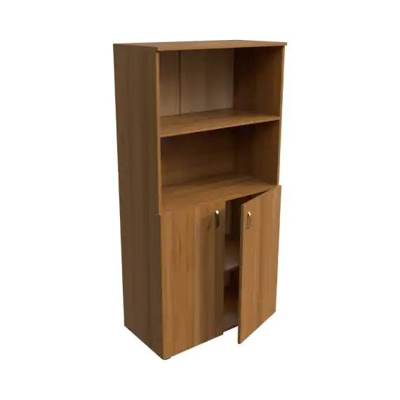 Шкаф низкий ЛФ224 800х406х1610, орех