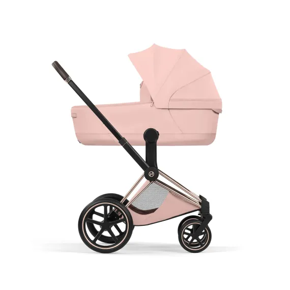 Детская коляска Cybex Priam V Style 2 в 1 Peach Pink на раме Rosegold