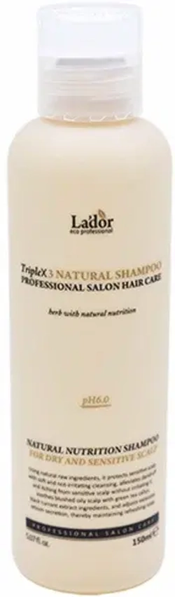 Lador Шампунь с натуральными ингредиентами - HP6.0 Triplex natural shampoo