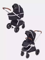 Коляска детская 2-в-1 "CRUISE" RA320 Midnight Black