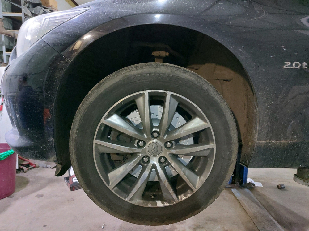 Передние тормозные диски BRANNOR для INFINITI Q50 2.0t