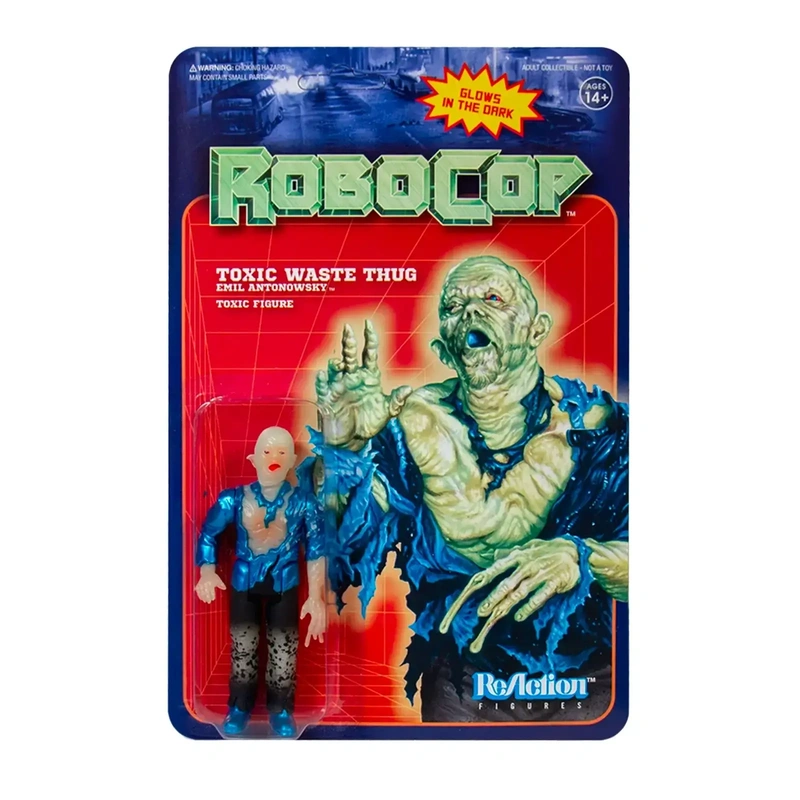 Фигурка Super7 - Robocop ReAction Figure - Emil Antonowsky (Glow in the Dark)