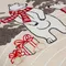 Подушка декоративная festive bears из коллекции new year essential, 45х45 см