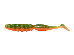 Мягкая съедобная приманка Lucky John MegaWorm 4in (101мм ), цвет T56, 5шт.