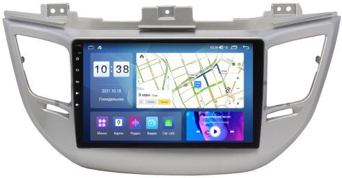Магнитола для Hyundai Tucson 2016-2018 - Parafar PF546UHD на Android 13, Быстрая, QLED, CarPlay, 4G SIM-слот