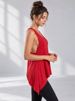 FunLab Oil Tank Top, Red